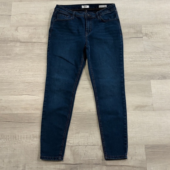 Kensie Denim - Kensie Effortless Ankle Dark Wash Mid Rise Skinny Jeans 10/30